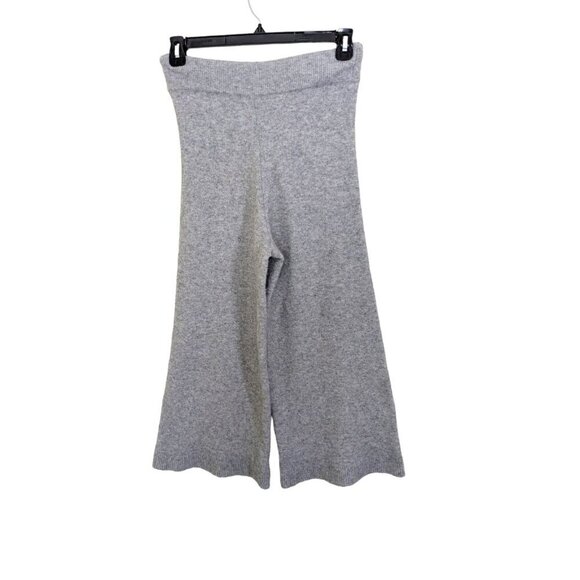 Womens Size Medium Plush Boucle Lounge Pants Gray Soft Cozy Drawstring Leisure - Picture 2 of 5